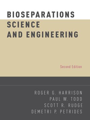 cover image of Bioseparations Science and Engineering